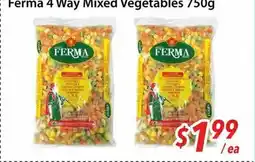 Bestco Food Mart Ferma 4 Way Mixed Vegetables offer