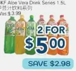 Oceans Fresh Food Market OKF Aloe Vera Drink Series offer