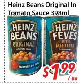 Bestco Food Mart Heinz Beans Original In Tomato Sauce offer