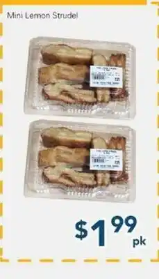 Oceans Fresh Food Market Mini Lemon Strudel offer