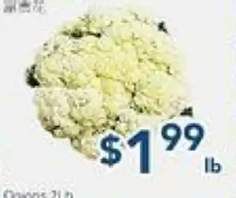 Oceans Fresh Food Market Chinese Cauliflower offer