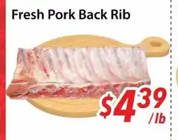 Bestco Food Mart Fresh Pork Back Rib offer