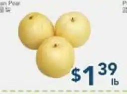 Oceans Fresh Food Market Asian Pear offer