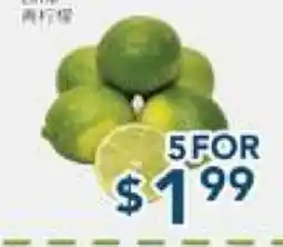 Oceans Fresh Food Market Lime offer