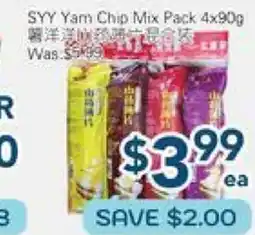 Oceans Fresh Food Market SYY Yam Chip Mix Pack offer