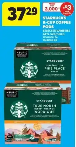 Real Canadian Superstore Starbucks k-cup coffee pods offer