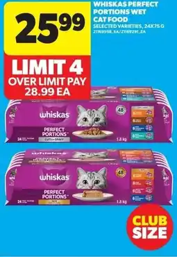 Real Canadian Superstore Whiskas perfect portions wet cat food offer