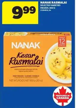 Real Canadian Superstore Nanak rasmalai offer