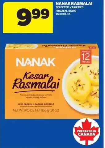 Real Canadian Superstore Nanak rasmalai offer