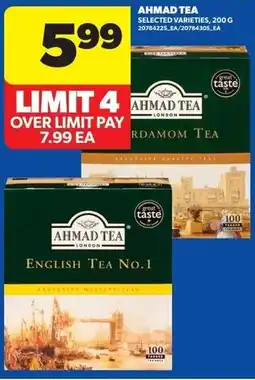 Real Canadian Superstore Ahmad tea offer