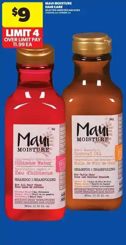 Real Canadian Superstore Maui moisture hair care offer