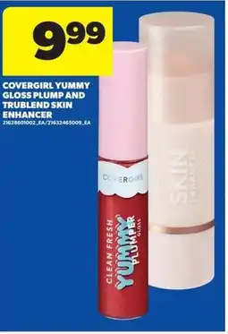 Real Canadian Superstore Covergirl yummy gloss plump and trublend skin enhancer offer
