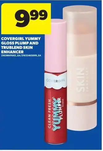 Real Canadian Superstore Covergirl yummy gloss plump and trublend skin enhancer offer