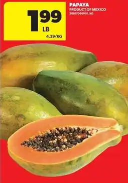 Real Canadian Superstore Papaya offer