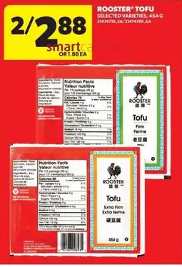 Real Canadian Superstore Rooster tofu offer