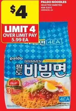 Real Canadian Superstore Paldo noodles offer