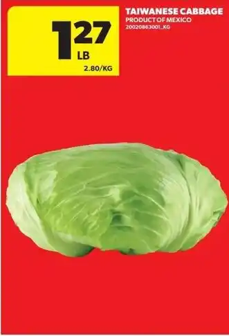Real Canadian Superstore Taiwanese cabbage offer