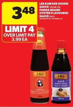 Real Canadian Superstore Lee kum kee hoisin sauce or panda brand oyster flavoured sauce offer