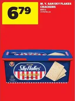 Real Canadian Superstore M. Y. san sky flakes crackers offer