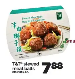 Real Canadian Superstore T&T stewed meat balls offer