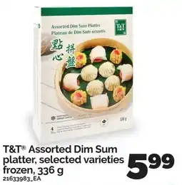 Real Canadian Superstore T&T Assorted Dim Sum platter offer