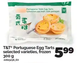 Real Canadian Superstore T&T Portuguese Egg Tarts offer