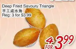 Foody Mart Deep Fried Savoury Triangle offer