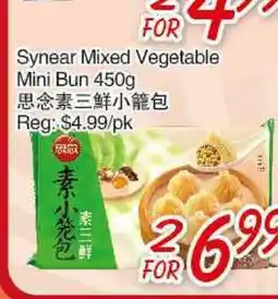 Foody Mart Synear Mixed Vegetable Mini Bun offer