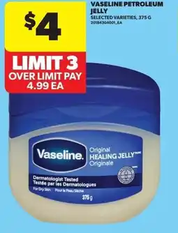 Real Canadian Superstore Vaseline petroleum jelly offer