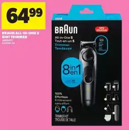 Real Canadian Superstore Braun all-in-one 5 8in1 trimmer offer
