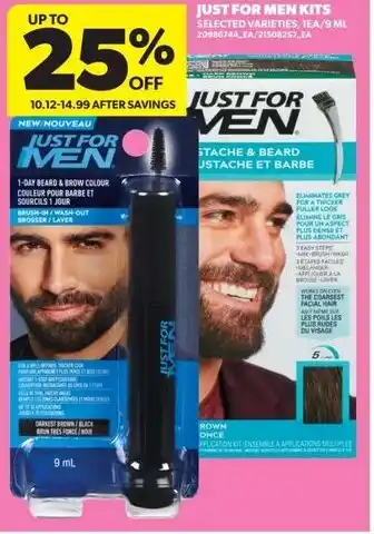 Real Canadian Superstore Just for men kits offer