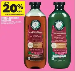 Real Canadian Superstore Herbal essences hair care offer