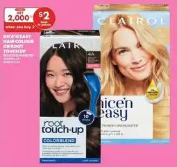 Real Canadian Superstore Nice'n easy hair colour or root touch up offer