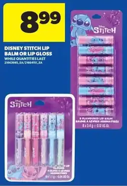 Real Canadian Superstore Disney stitch lip balm or lip gloss offer