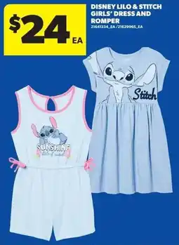 Real Canadian Superstore Disney lilo & stitch girls' dress and romper offer