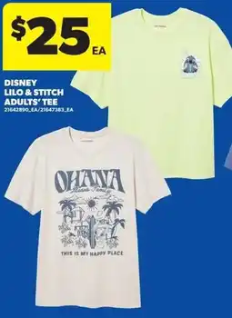 Real Canadian Superstore Disney lilo & stitch adults' tee offer