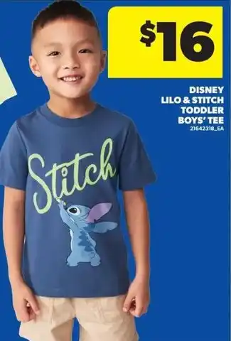 Real Canadian Superstore Disney lilo & stitch toddler boys' tee offer