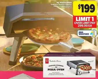 Real Canadian Superstore PC pizza oven offer