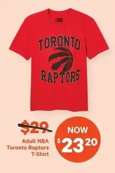 Real Canadian Superstore Adult NBA toronto raptors t-shirt offer