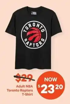 Real Canadian Superstore Adult NBA toronto raptors t-shirt offer