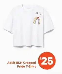 Real Canadian Superstore Adult BLH cropped pride t-shirt offer