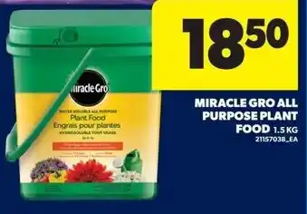 Real Canadian Superstore Miracle gro all purpose plant food offer