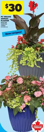 Real Canadian Superstore PC deluxe annual planter offer