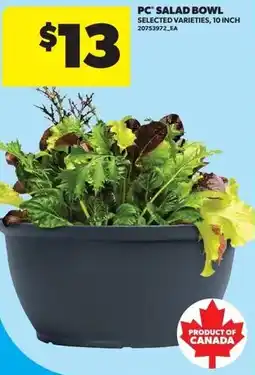 Real Canadian Superstore PC salad bowl offer