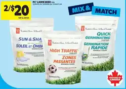 Real Canadian Superstore PC lawn seed offer