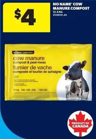 Real Canadian Superstore No name cow manure compost offer