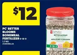 Real Canadian Superstore PC better blooms bonemeal fertilizer offer
