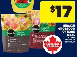 Real Canadian Superstore Miracle gro blood or bone meal offer