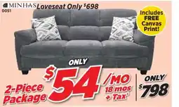 Surplus Furniture 2Pc Package: Galt Granite Sofa offer