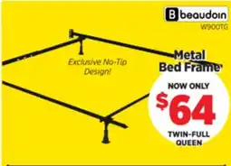 Surplus Furniture Metal Bed Frame offer